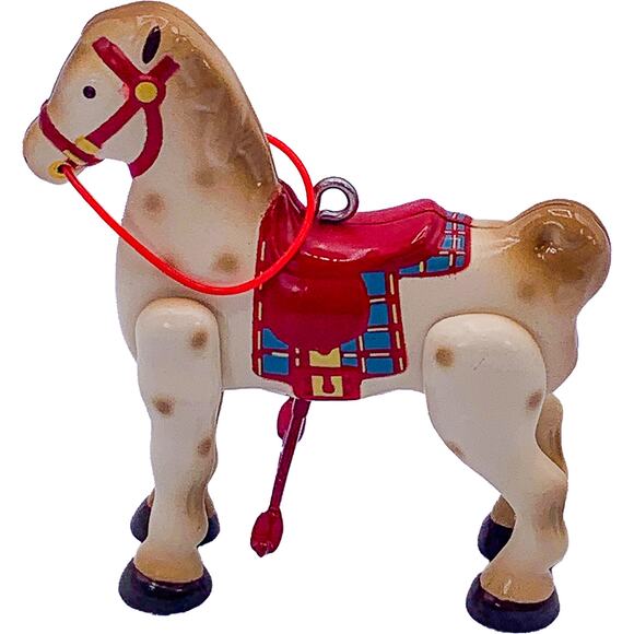 1998 Hallmark Keepsake 1939 MOBO HORSE Sidewalk Cruisers Ornament in Mint Box - Picture 3 of 7